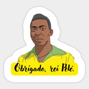 Rei Pelé. Sticker